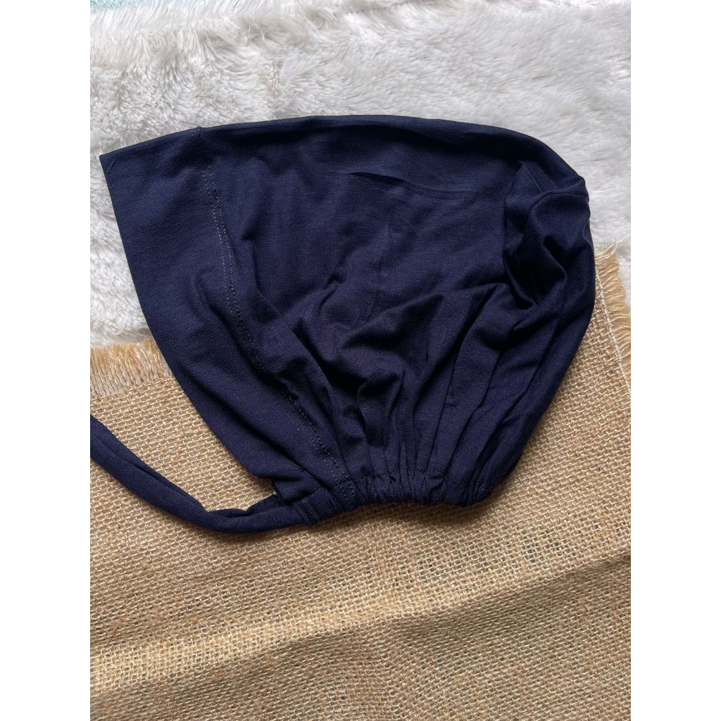 Hanania Hijab - Inner Basic Turki Ciput Tali Kaos Rayon Premium Inner Hijab Ciput Kaos Anti Pusing