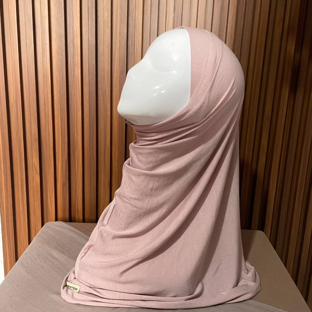 Hanania Hijab - Aleva Bergo Instan Bandana Size M Rayon Bamboo Ultrasoft | Jilbab Instan Bandana