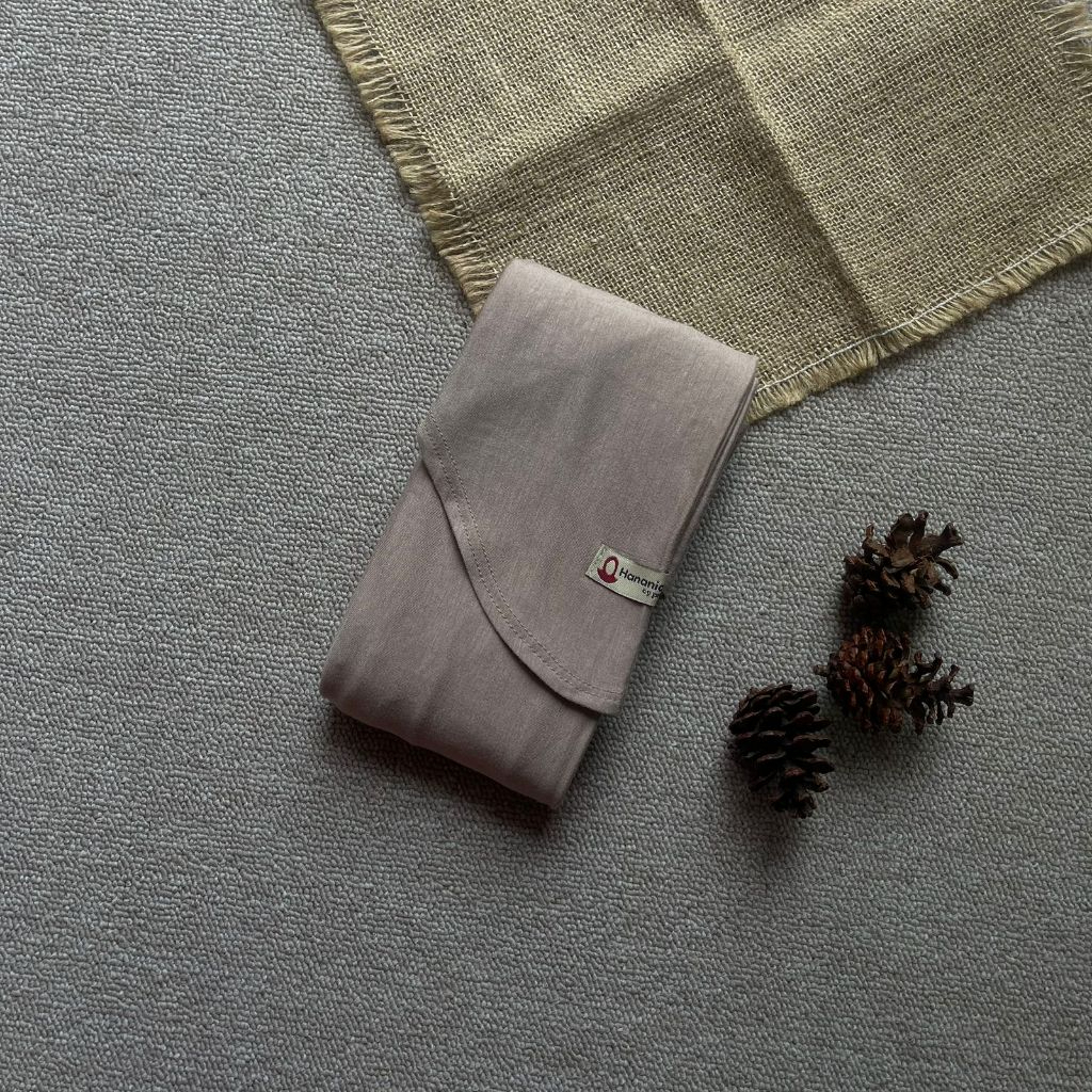 Hanania Hijab - Kiandra L Bamboo Pashmina Oval Syar'i Rayon Bamboo Premium | Pashmina Oval Meleyot L Rayon Bamboo