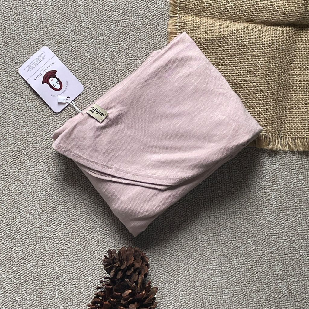 Hanania Hijab - Kiandra Pashmina Kaos Oval Syar'i Rayon Premium | Pashmina Oval Meleyot L Kaos Rayon