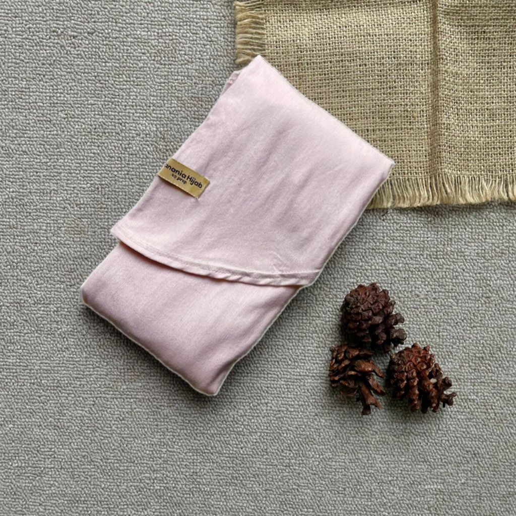 Hanania Hijab - Kiandra L Bamboo Pashmina Oval Syar'i Rayon Bamboo Premium | Pashmina Oval Meleyot L Rayon Bamboo