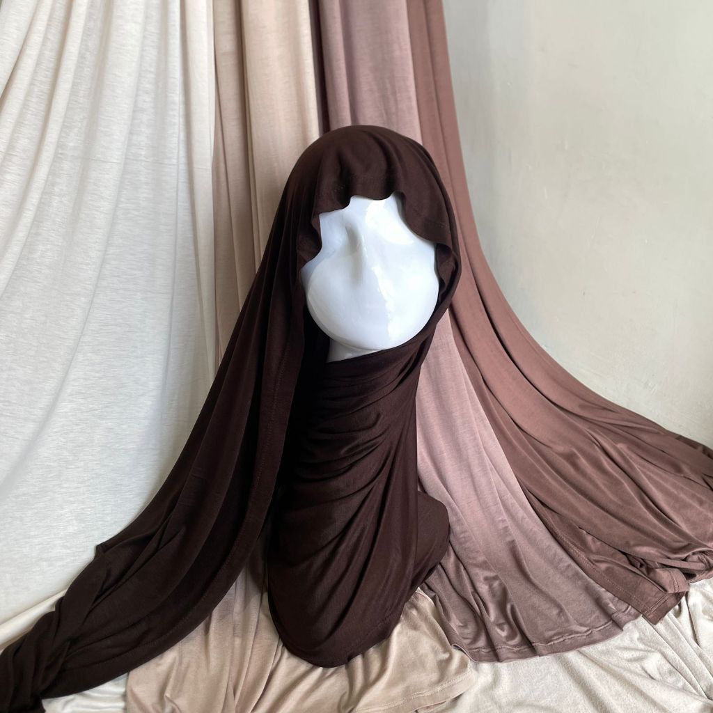 Hanania Hijab - Savia Shawl Pashmina Viscose Rayon Ringan Flowly Stretch