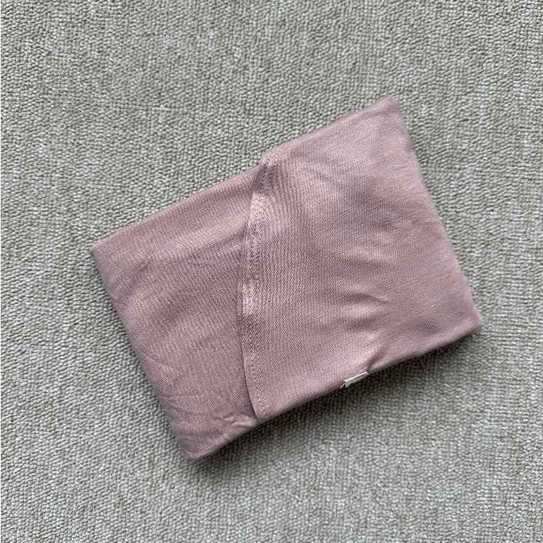 Hanania Hijab Zhia EXTRA LARGE Pashmina Oval Inner Leher Jumbo Syar'i Kaos Rayon Cooltech | Pashmina