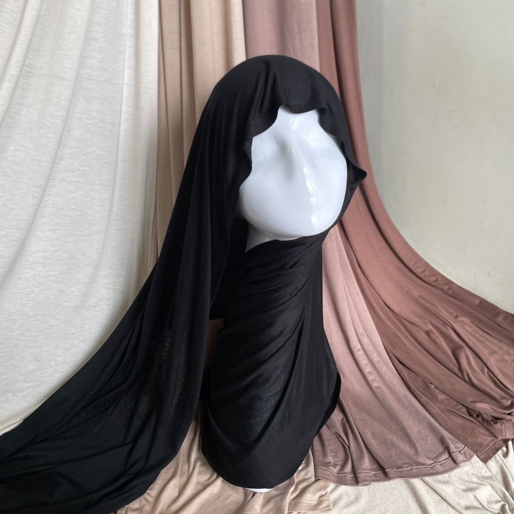 Hanania Hijab - Savia Shawl Pashmina Viscose Rayon Ringan Flowly Stretch