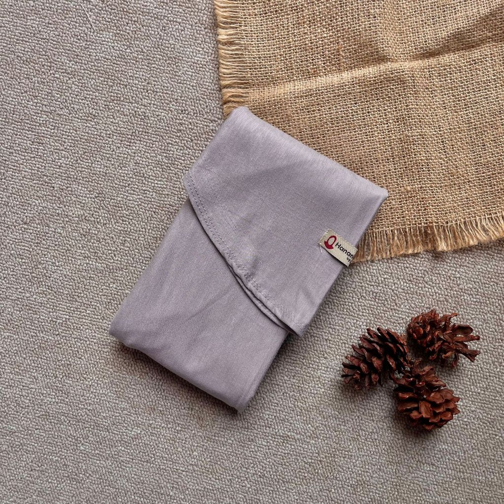 Hanania Hijab | Zhia Pashmina Oval Inner Leher Kaos Rayon Cooltech | Pashmina Meleyot Instan 2In1