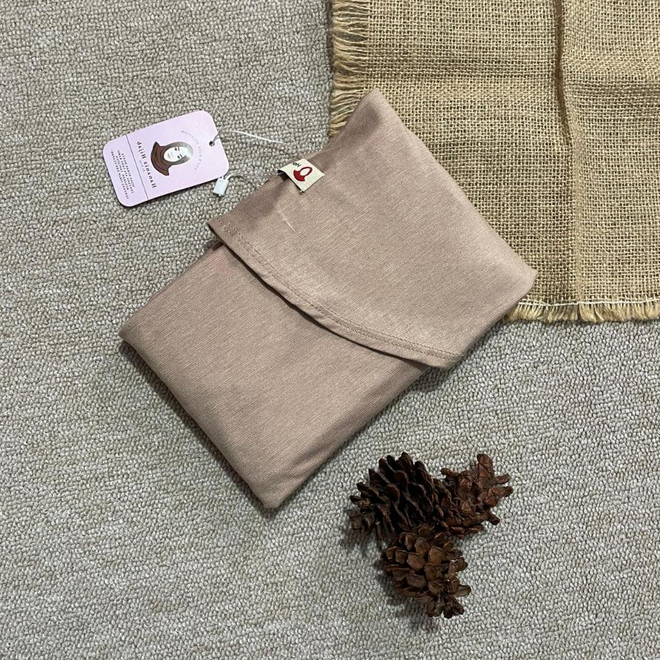 Hanania Hijab | Zhia Pashmina Oval Inner Leher Kaos Rayon Cooltech | Pashmina Meleyot Instan 2In1