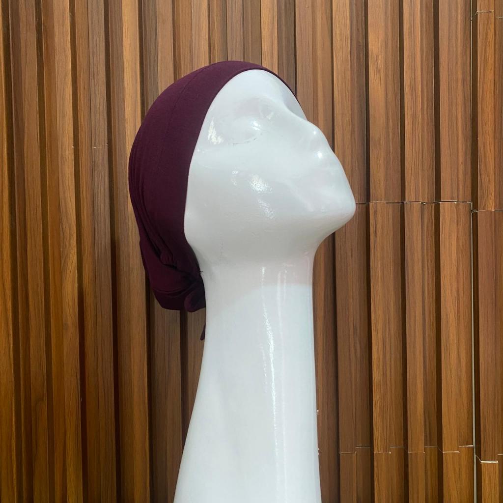 Hanania Hijab - Inner Basic Turki Ciput Tali Kaos Rayon Premium Inner Hijab Ciput Kaos Anti Pusing