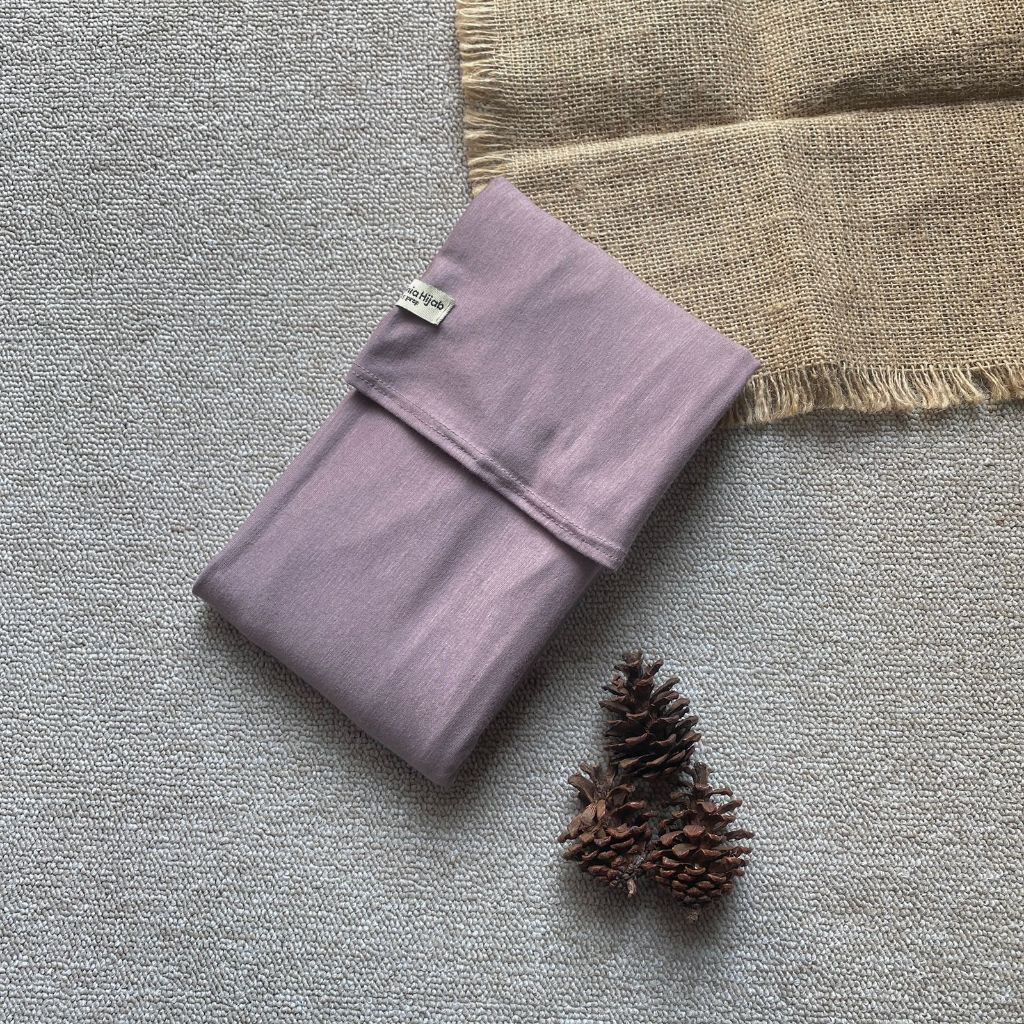 Hanania Hijab - Kiandra L Bamboo Pashmina Oval Syar'i Rayon Bamboo Premium | Pashmina Oval Meleyot L Rayon Bamboo