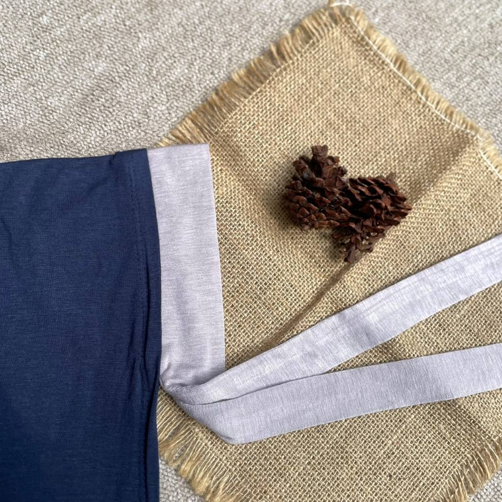 Hanania Hijab - Clara Pashmina Bandana Two Tone Bamboo | Khiban TwoTone Rayon Bamboo Ultrasoft
