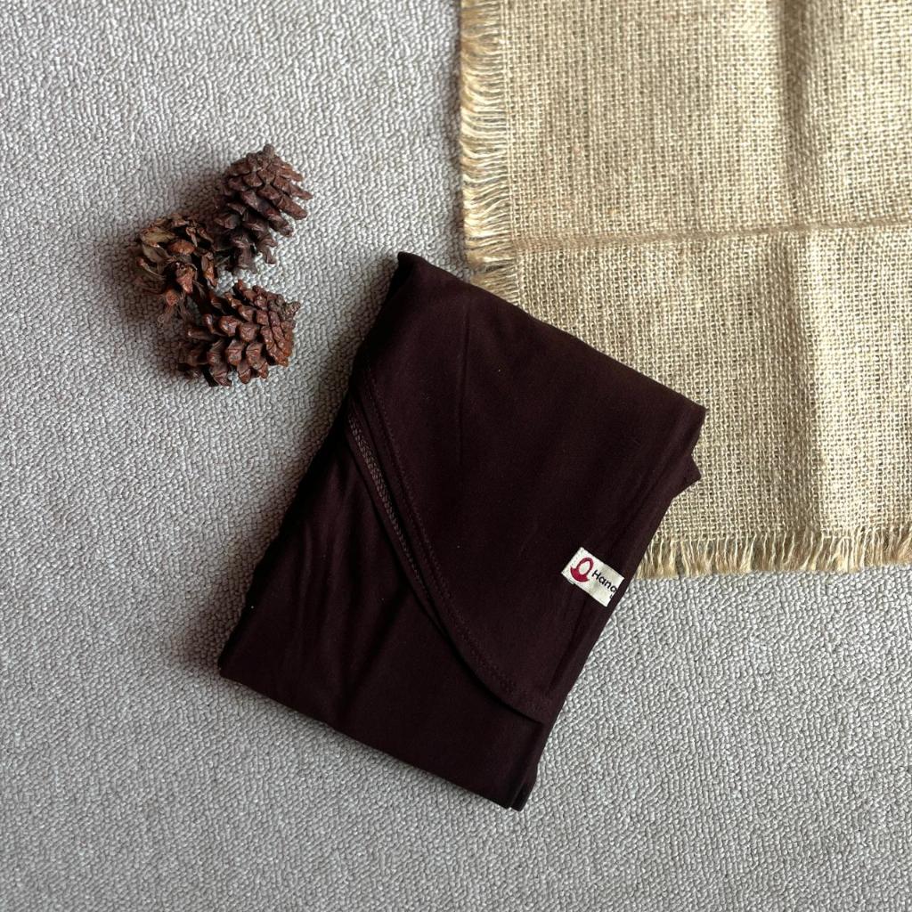 Hanania Hijab - Kiandra Pashmina Kaos Oval Syar'i Rayon Premium | Pashmina Oval Meleyot L Kaos Rayon