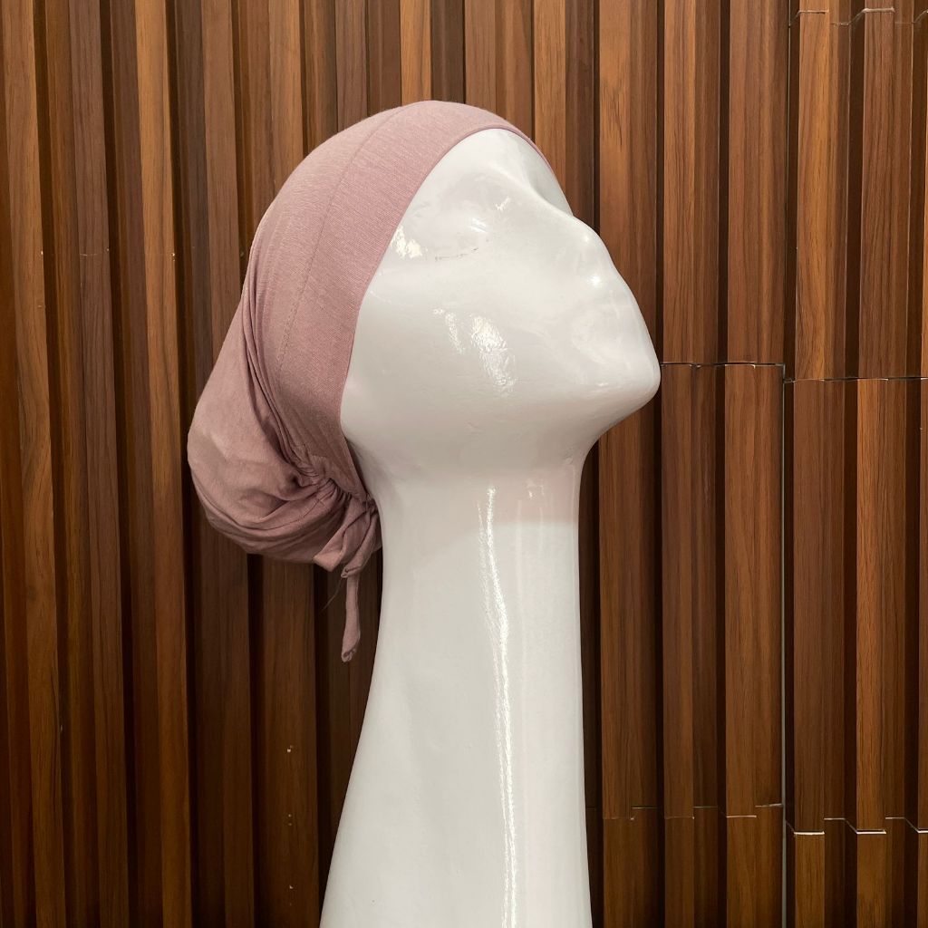 Hanania Hijab - Inner Basic Turki Ciput Tali Kaos Rayon Premium Inner Hijab Ciput Kaos Anti Pusing