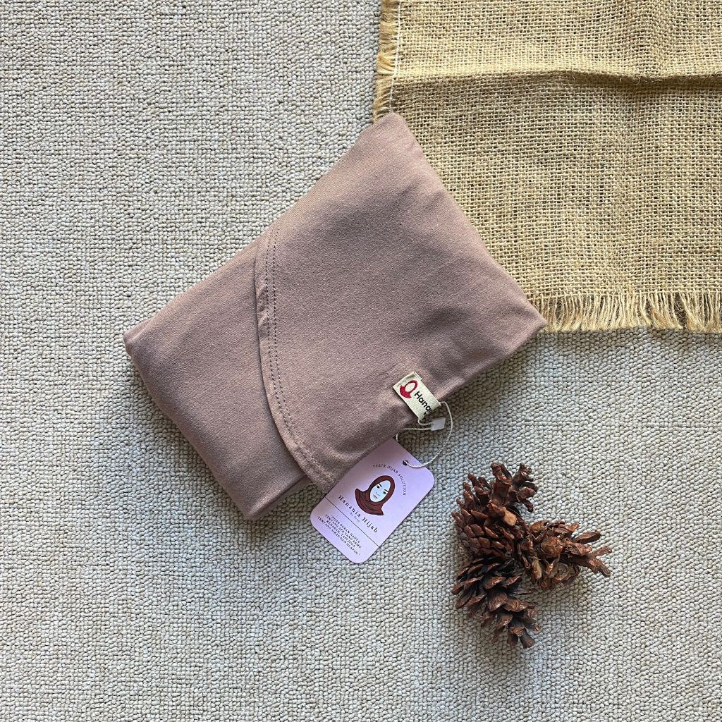 Hanania Hijab - Kiandra Pashmina Kaos Oval Syar'i Rayon Premium | Pashmina Oval Meleyot L Kaos Rayon