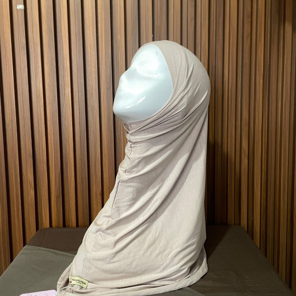 Hanania Hijab - Aleva Bergo Instan Bandana Size M Rayon Bamboo Ultrasoft | Jilbab Instan Bandana