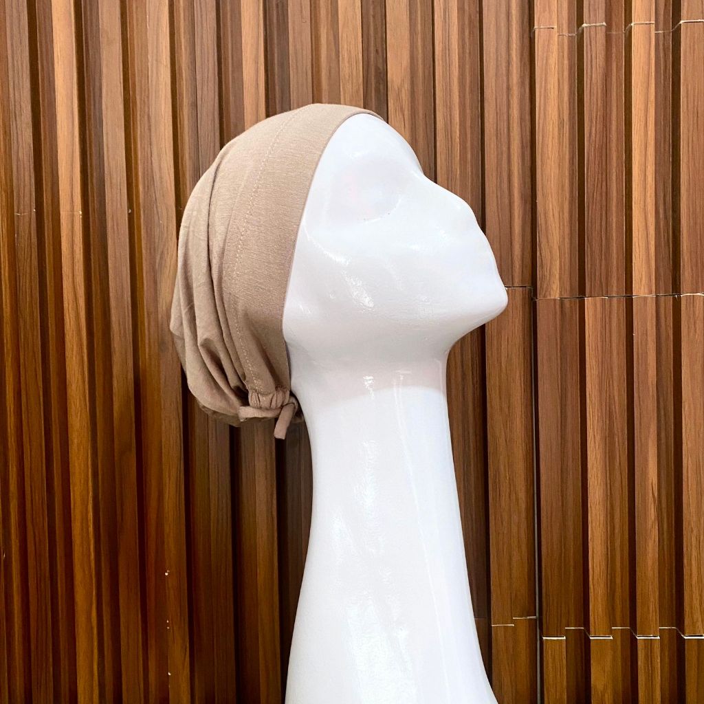 Hanania Hijab - Inner Basic Turki Ciput Tali Kaos Rayon Premium Inner Hijab Ciput Kaos Anti Pusing