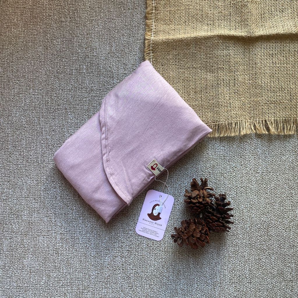 Hanania Hijab - Kiandra L Bamboo Pashmina Oval Syar'i Rayon Bamboo Premium | Pashmina Oval Meleyot L Rayon Bamboo