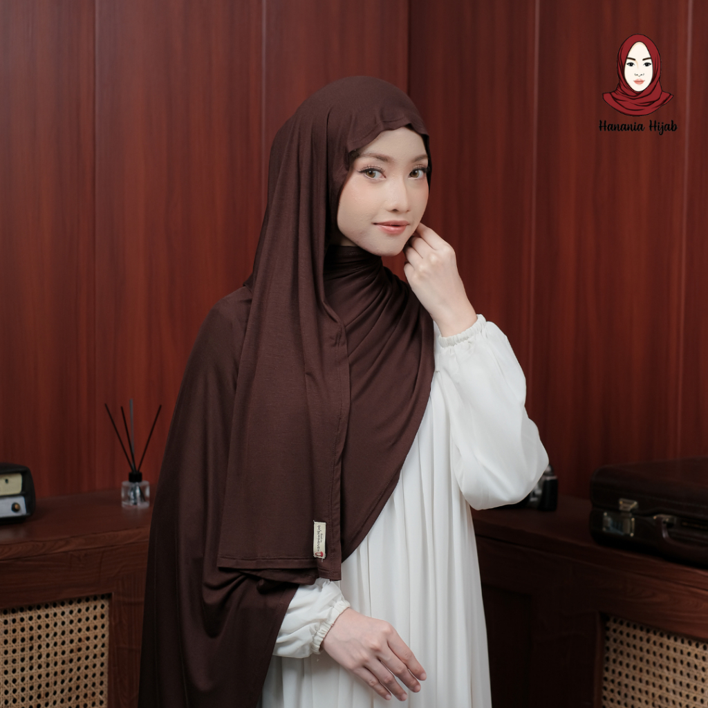 Hanania Hijab - Savia Shawl Pashmina Viscose Rayon Ringan Flowly Stretch