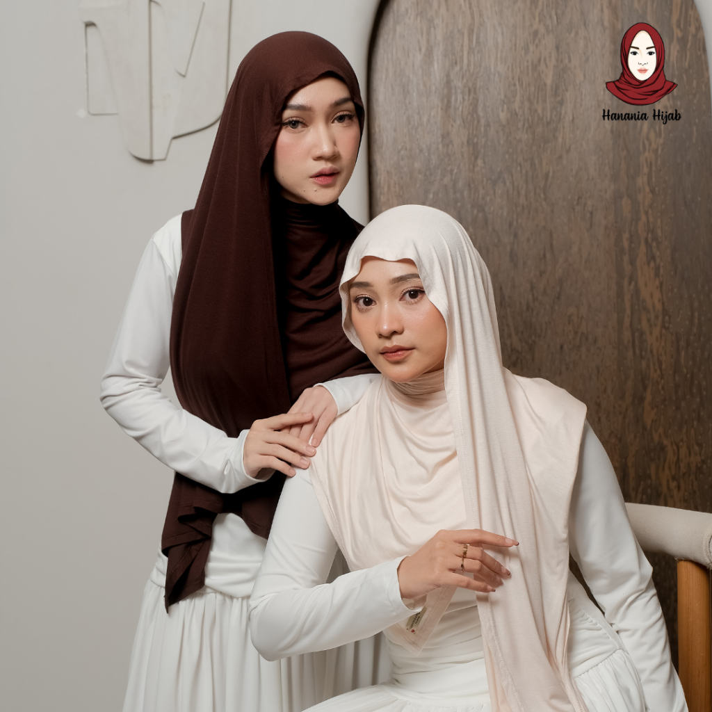 Hanania Hijab - Savia Shawl Pashmina Viscose Rayon Ringan Flowly Stretch