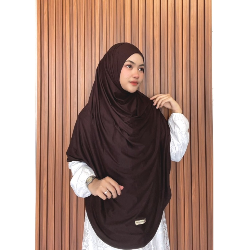 Hanania Hijab Pashmina Kaos Oval Kiandra EXTRA LARGE Jumbo Syar'i Rayon Cooltech | Pashmina Oval
